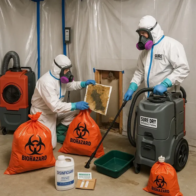Contaminated Water Handling Protocols process in Morrilton, AR