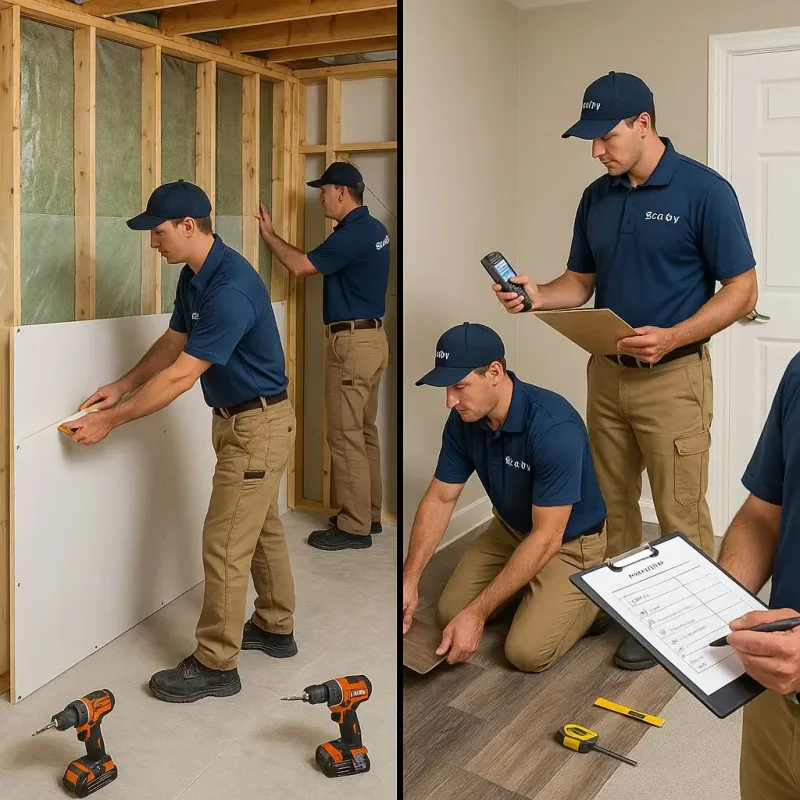 Repairs and Reconstruction process in Morrilton, AR